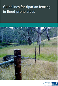 Guidelines for riparian fencing in flood-prone areas
