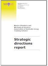 Strategic directions report (cover)